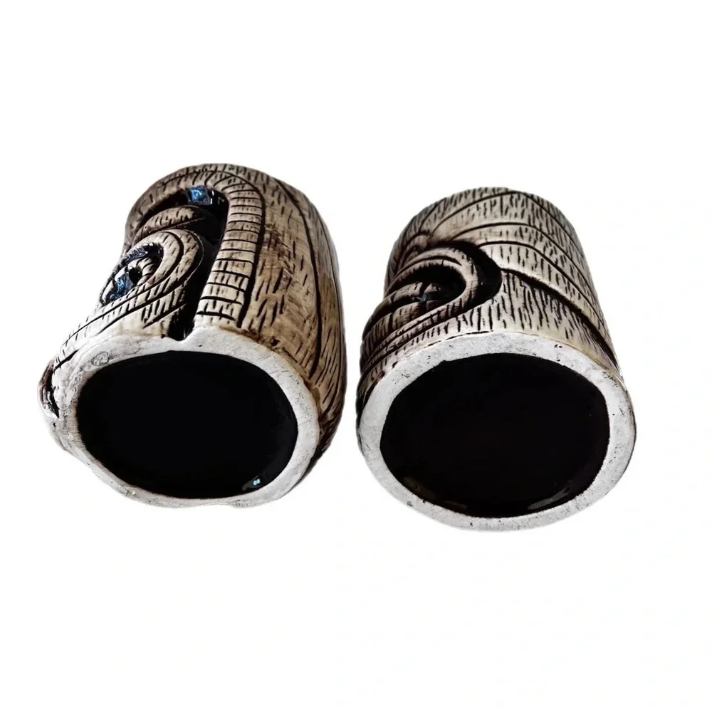 Collectibles Tiki Mugs (2) tiki toscano Lono & Kanaloa Ceramic Pair.